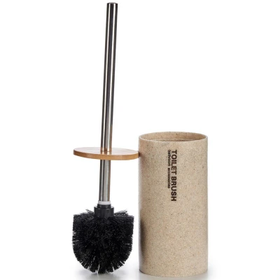Afbeelding van Berilo Toiletborstel creme polyresin 38 cm