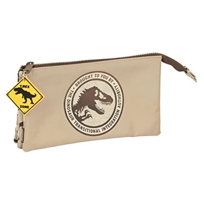Afbeelding van Schoolpennenzak Jurassic World Dominion Bruin (22 x 12 3 cm)