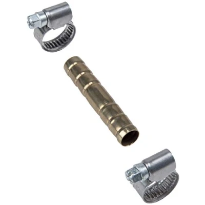 Afbeelding van Cornat slangkoppeling met 2 klemmen 3/8 inch, messing, TEC308400 inch