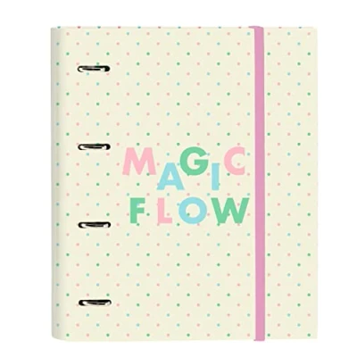 Afbeelding van Ringmap Glow Lab Magic flow Beige (27 x 32 3.5 cm)