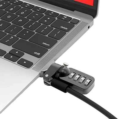 Afbeelding van Compulocks MACBOOK AIR T SLOT LEDGE LOCK ADAPTER WITH COMBINATION CABL