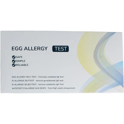 Afbeelding van The Tester Ei allergie test 1 stuks