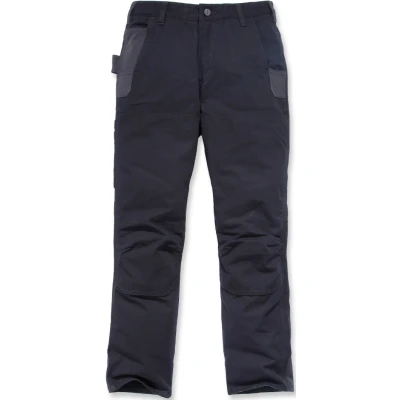 Afbeelding van Werkbroek Carhartt Men Steel Double Front Pant Black W30/L30