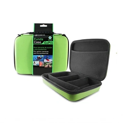 Afbeelding van Harde Hoes voor Sportcamera KSIX (24 x 17,5 5 cm) Kleur Groen