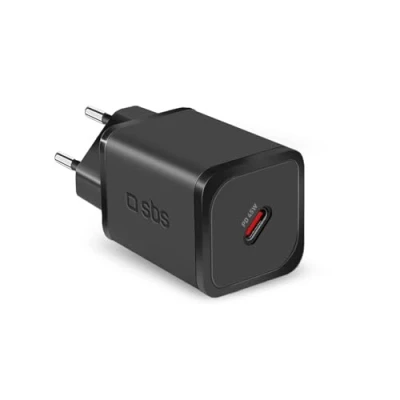 Afbeelding van SBS TETRGAN1C45W oplader voor mobiele apparatuur Hoofdtelefoons, Laptop, Smartphone, Smartwatch, Tablet Zwart AC Snel opladen Binnen
