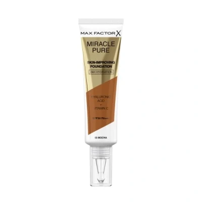 Afbeelding van 1+1 gratis: Max Factor Miracle Pure Foundation 93 Mocha 30 ml