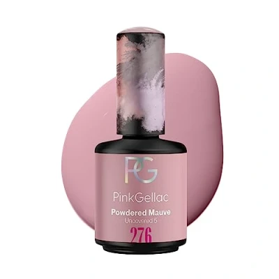 Afbeelding van Pink Gellac 276 Powdered Mauve Gel Lak 15ml Glanzende Gellak Nagellak Gelnagellak Gelnagels Producten Nails
