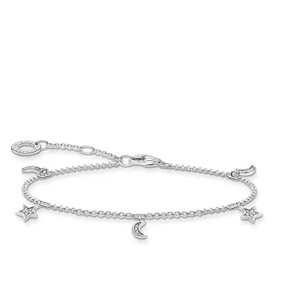 Afbeelding van Thomas Sabo Dames Armband 925 Zilver 21 Zirkonia One Size 32017795