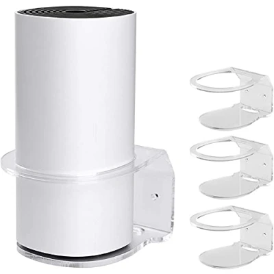 Afbeelding van HOLACA Wandhouder voor TP Link Deco M4 Whole Home Mesh WiFi systeem, Snoerbeheerhouder M4/E4/S4/S7/P9 zonder rommelige draden, stevige P9Wandmontagebeugel (3 stuks)