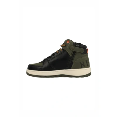 Afbeelding van REPLAY Epic JR 8 sneakers zwart/groen
