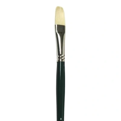 Afbeelding van Winsor &amp; Newton 5974708 Winton penseel voor olieverf, acrylverf en alkydverf Plat Nr. 8,