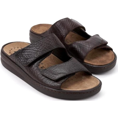 Afbeelding van Mephisto James heren sandaal bruin maat 47 (EU) 12 (UK)