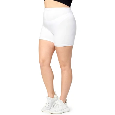 Afbeelding van Merry Style Dames Grote Maten Leggings Kurze Viscose Sportbroek MS MS10 451 LE Zwart 5XL