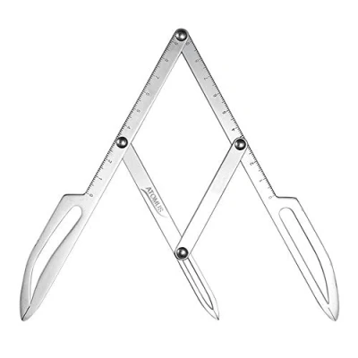 Afbeelding van ATOMUS Stainless Steel Caliper Eyebrows Design Golden Ratio Microblading Tool Flexible Removable Ruler Permanent Make Up