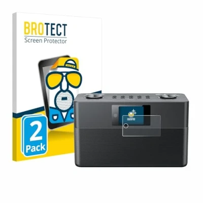 Afbeelding van BROTECT Screenprotector voor Kenwood Smart Radio CR ST100S B Folie Beschermfolie matte (2 Stuks)