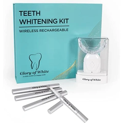 Afbeelding van Glory of White Tandenbleker Premium Professionele Tandenbleekset Wittere Tanden Bleken Teeth Whitening Tandenblekers Zonder Peroxide
