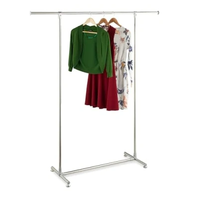 Afbeelding van Relaxdays kledingrek 1 kledingstang 162 x 151 42 cm tot 20 kg metaal