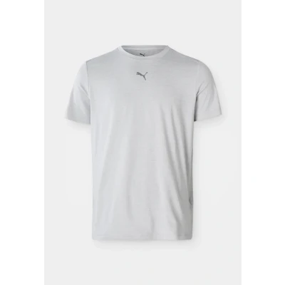 Afbeelding van Puma Cloudspun TEE Tshirt basic, Heren, Maat: Large, Light gray heather