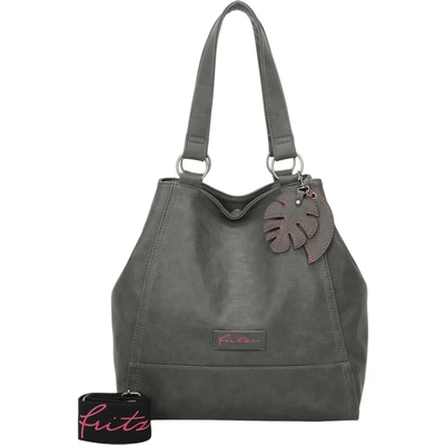 Afbeelding van Fritzi aus Preußen ECO JOY01 Schultert 32 CM Handtas, Dames, Maat: One Size, Anthra