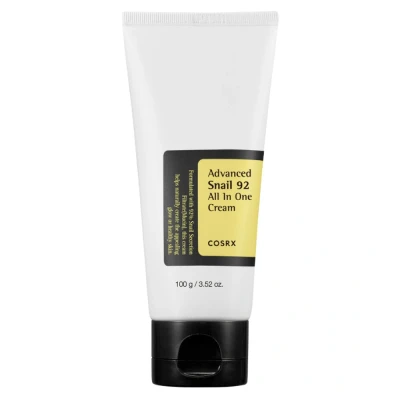 Afbeelding van COSRX Advanced Snail 92 All in one Cream slakkenslijmcrème tube 100g