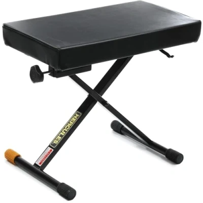 Afbeelding van Hercules Stands KB200B Keyboardbank, zwart, geel