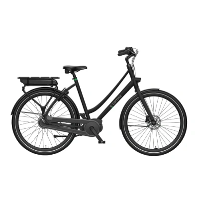 Afbeelding van Cortina E Tide MM N7 2024 Dames Elektrische Fiets bike Jet Black Matt 61 Cm + 150 Inruilkorting