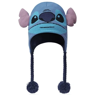 Afbeelding van Disney Beanie Muts Sjaal en Handschoenen Set Kinderen, Blauwe steek 1 stuk, One Size
