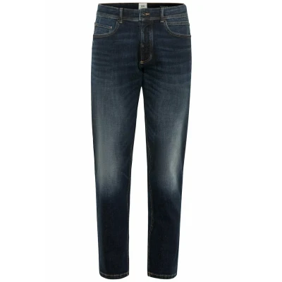 Afbeelding van camel active Flexxxactive Slim fit jeans, Heren, Maat: 31x32, Dark indigo