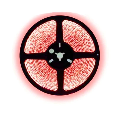 Afbeelding van 5 meter Rood led strip 120Leds/m 2835