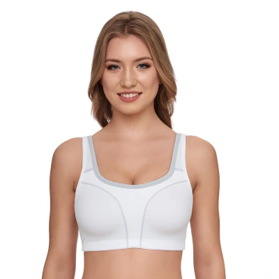 Afbeelding van Susa High Support White Grey Non Wired Bra 7897 100A