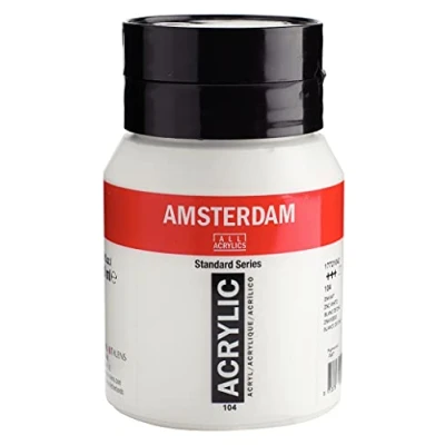 Afbeelding van Amsterdam Acrylverfverf 500 ml Zinkwit