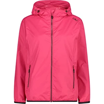 Afbeelding van Cmp Rain Fix Hood 32x5796 Jasje Roze L Vrouw