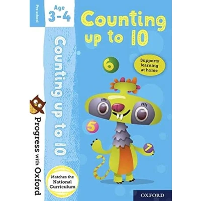 Afbeelding van Progress with Oxford: Counting Age 3 4 Prepare for School Essential Maths Skills