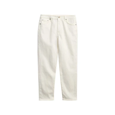 Afbeelding van Superdry Vrouwen Slimfit Jeans met Middelhoge Taille Wit Grootte: 26/30