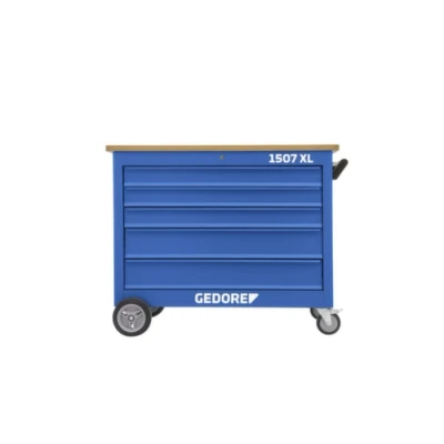 Afbeelding van Gedore 3127788 1507 XL 03200 werkbank op wielen 5 laden 985 x 1200 625 mm (b h d) 635