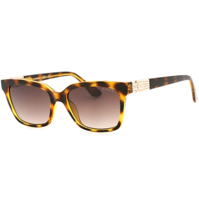 Afbeelding van Guess Zonnebril, Dames, Maat: 53, Dark havana