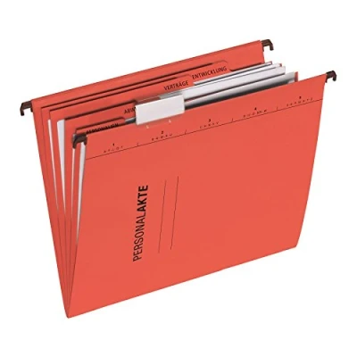 Afbeelding van Pagna Personalakte (hangmap, voor DIN A4, 5 delig) rood