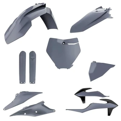 Afbeelding van Polisport Plastickit KTM SX125 SX150 SX250 SXF250 SXF350 SXF450 2019 2022 Grijs