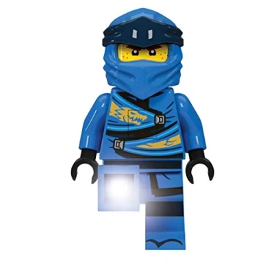 Afbeelding van Lego Ninjago Legacy Jay Led zaklamp, werkt op batterijen, 127 mm, automatische uitschakeltimer, batterijen inbegrepen