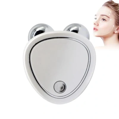Afbeelding van HASAIKA® Gezichtsmassageapparaat met microstroom, microcurrent facelift apparaat, microcorent anti arrugas, optillen en spannen van de huid, gezichtsmassage aging (wit)