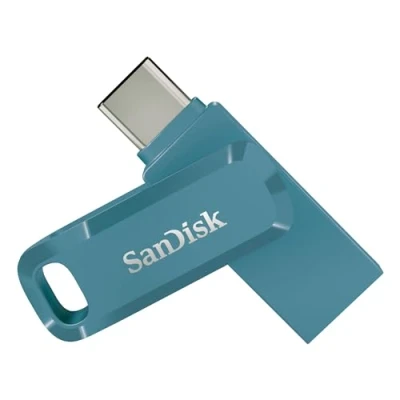 Afbeelding van SanDisk Ultra Dual Drive Go USB Type C Flashdrive 64 GB (2 In 1 Flashdrive, En A, Automatisch Back Ups, Memory Zone App, 150 MB/s) Navagio Bay