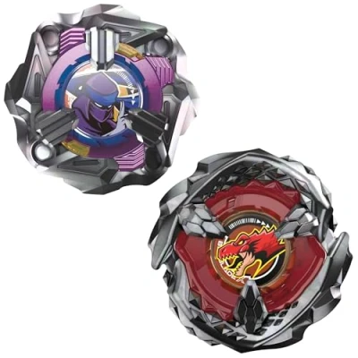 Afbeelding van Beyblade X Beat Tyranno 4 70Q en Knife Shinobi 80HN Duopack set