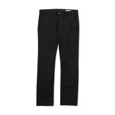 Afbeelding van Volcom Frickin Modern Stret Chino, Heren, Maat: 31x32, Black