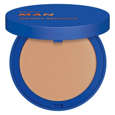 Afbeelding van Pupa Man Perfect Bronzer 001 gezichtspoeder, natuurlijk gebruind en geslepen, 6,5 g