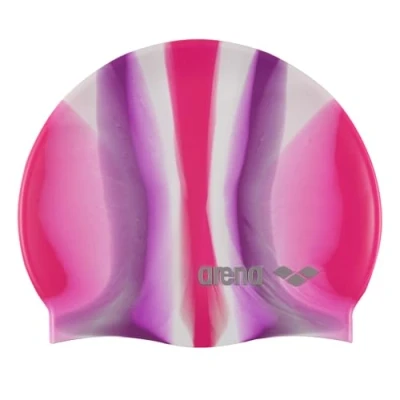 Afbeelding van Arena Pop Art Zwembadmuts, uniseks, volwassenen, roze/fuchsia, eenheidsmaat