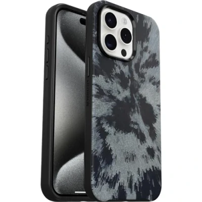 Afbeelding van Otterbox Symmetry Mag geschikt voor iPhone 15 Pro Max Hoesje zwart/grijs