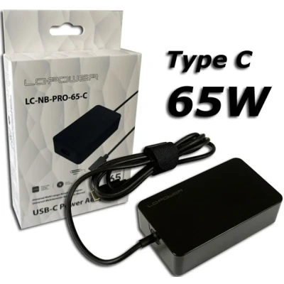 Afbeelding van LC Power NB PRO 65 C netvoeding &amp; inverter Binnen W Zwart