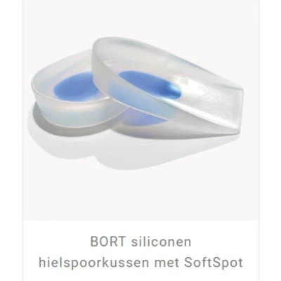 Afbeelding van Bort Hielkussen met SoftSpot in silicone, 930070, per paar, M: 39 41