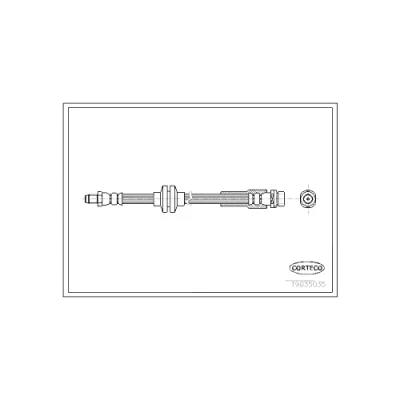 Afbeelding van Remslang CORTECO 19035035