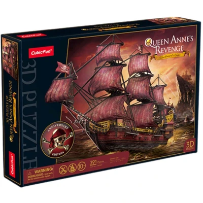 Afbeelding van Cubic Fun 3d Puzzel Queen Anne Revenge Spe.Edit.